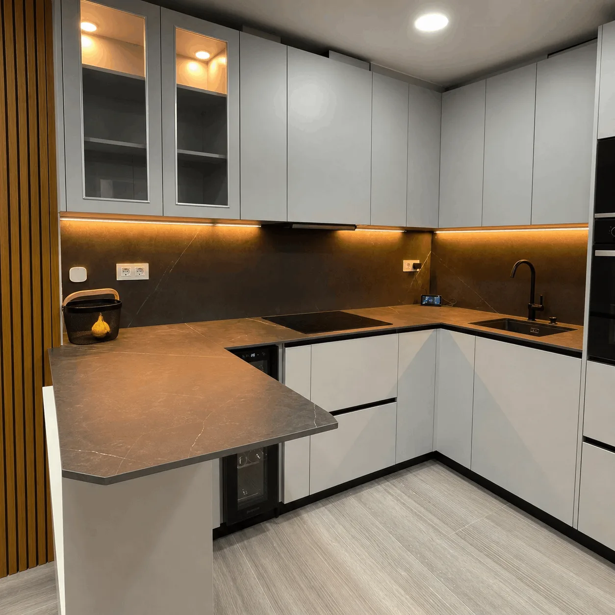 Reforma de cocina moderna en Las Rozas de Madrid