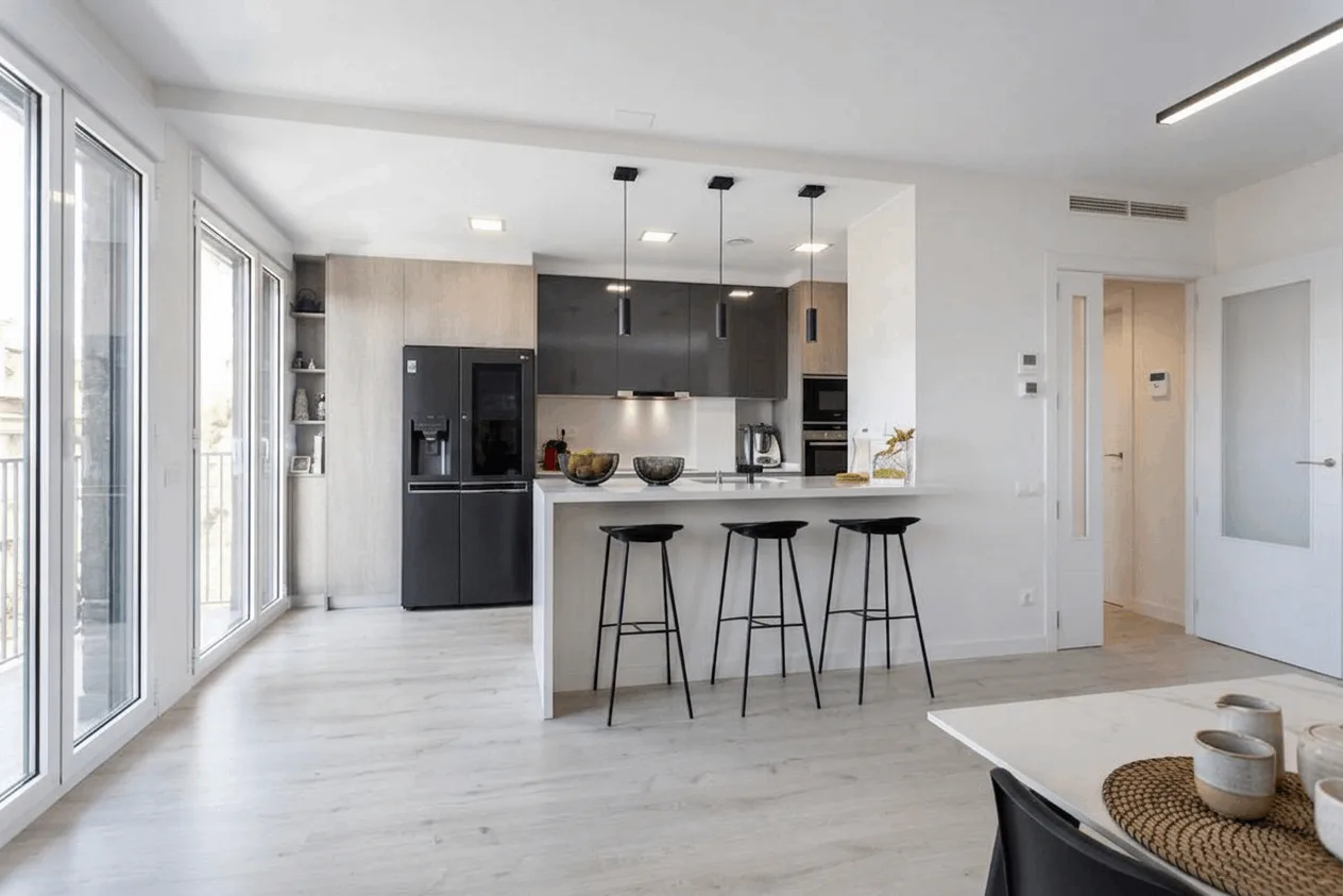 Reforma de cocina realizada por Encina Reformas en Majadahonda