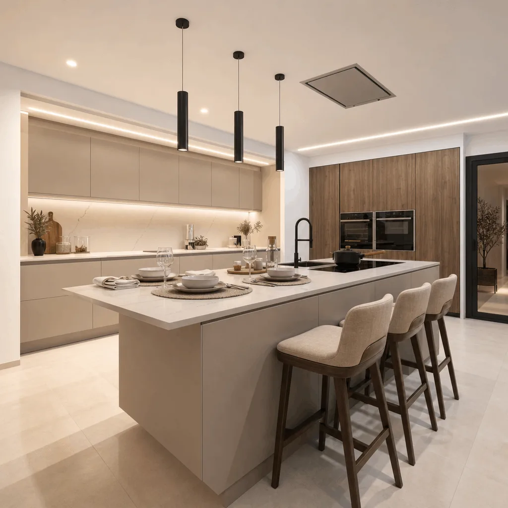 Reforma de cocina realizada por Encina Reformas en Boadilla del Monte