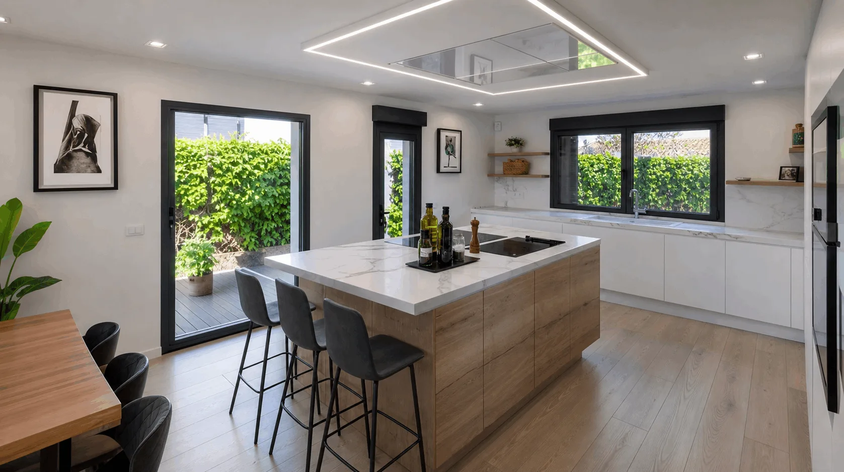 Reforma de comedor y salón en Las Rozas de Madrid